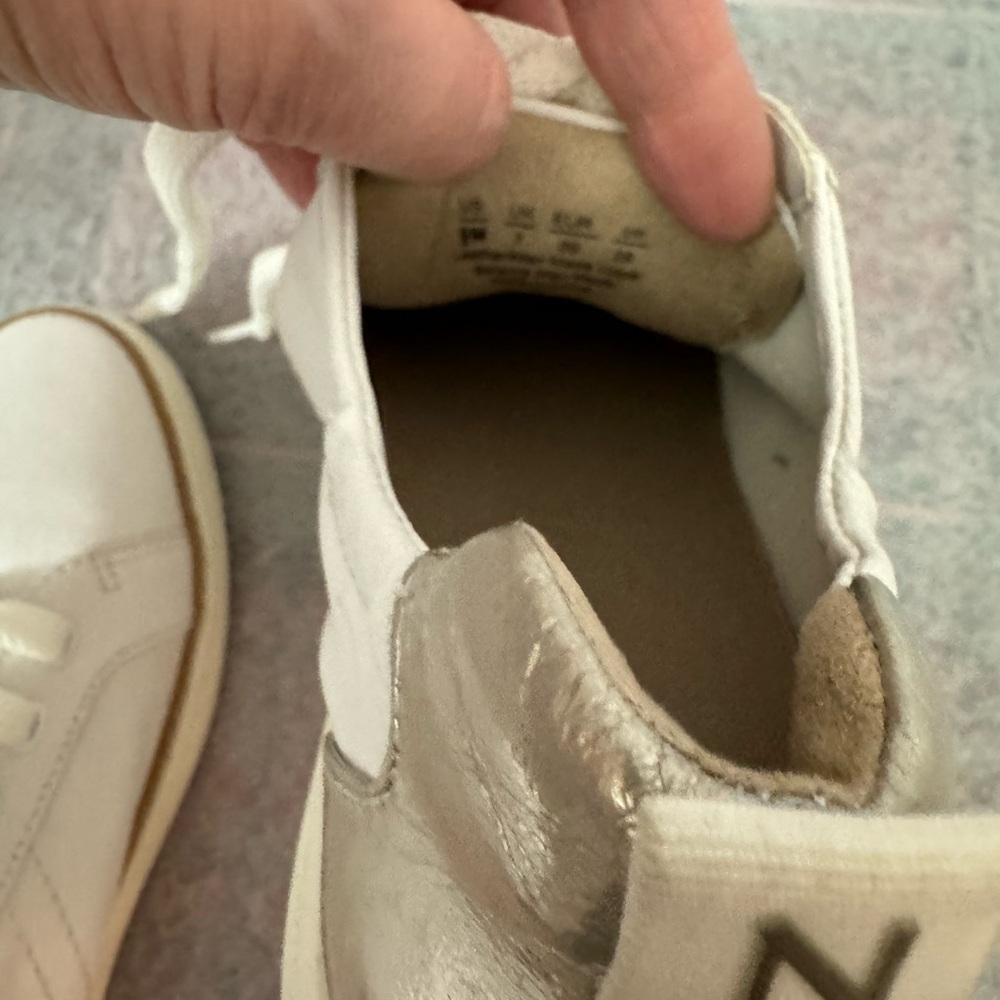 Naturalizer Zoey Comfort Sneakers Leather White 9M - Picture 6 of 7